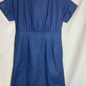 Monroe & Main Women’s Blue Cotton Dress Size 8.  CSW105P1.